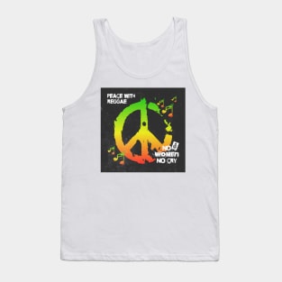 Reggae Peace - Jamaica Life - No Women No Cry Tank Top